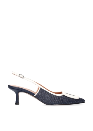 BIBI LOU Heleed shoes Mod. 645Z69VK navy blue