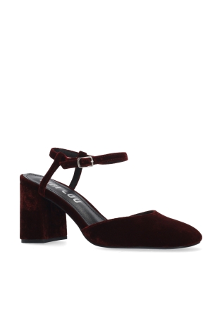 BIBI LOU Heeled sandals Mod. 693Z70VK burgundi