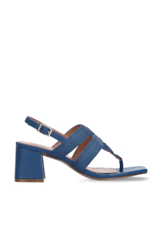 BIBI LOU Flat Sandals Mod. 854Z94HG navy blue