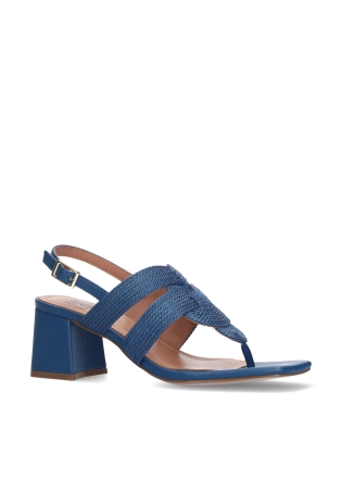 BIBI LOU Flat Sandals Mod. 854Z94HG navy blue