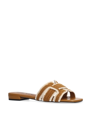 BIBI LOU Flat Sandals Mod. 760Z87VK tan