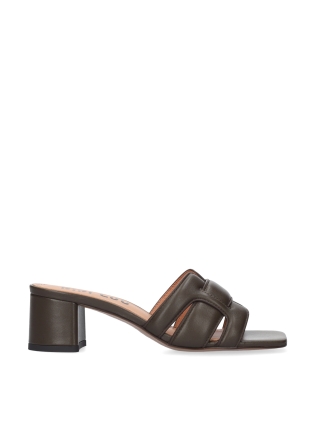 BIBI LOU Heeled sandals Mod. 761Z10VK dark brown