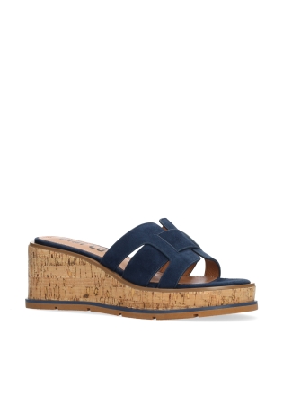 BIBI LOU Heeled sandals Mod. 765Z30VK denim blue