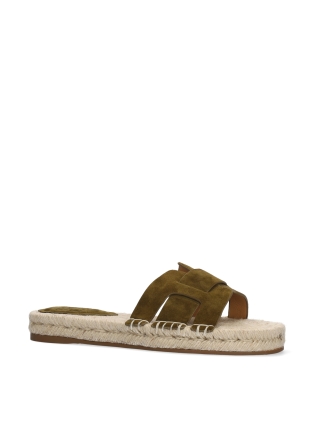 BIBI LOU Flat Sandals Mod. 769Z30FS kaki green