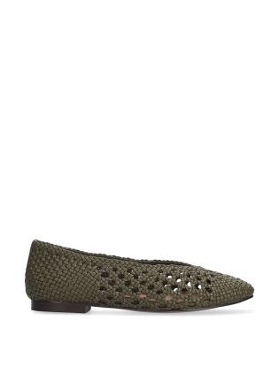 BIBI LOU Ballerinas Mod. 900Z80VK kaki green