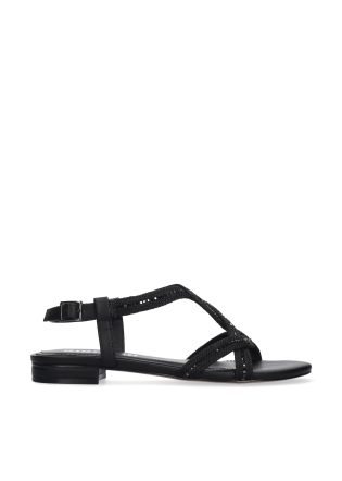BIBI LOU Flat Sandals Mod. 820Z94HG black