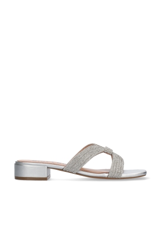 BIBI LOU Heeled sandals Mod. 842Z00HG silver