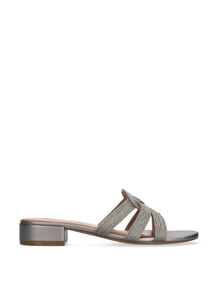 BIBI LOU Heeled sandals Mod. 854Z94HG gun metal