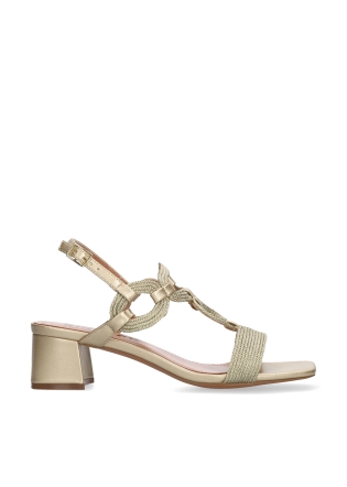 BIBI LOU Heeled sandals Mod. 856Z94HG gold