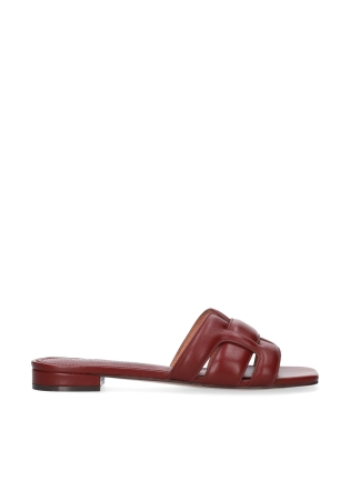 BIBI LOU Flat Sandals Mod. 760Z10VK burgundi