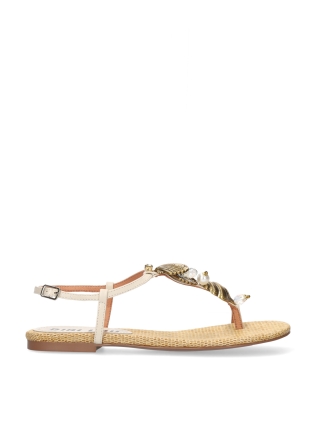 Sandalias Planas BIBI LOU Mod.709Z10VK off white