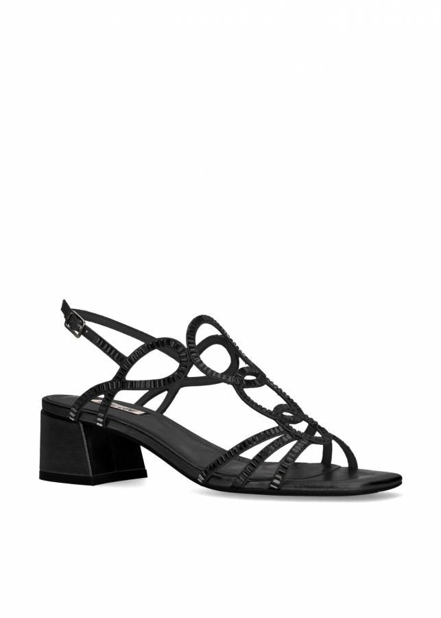 Sandalias Tacon BIBI LOU Mod.586Z00VK negro