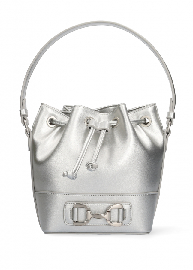 Bolso de hombro BIBI LOU Mod.935A80TR plata