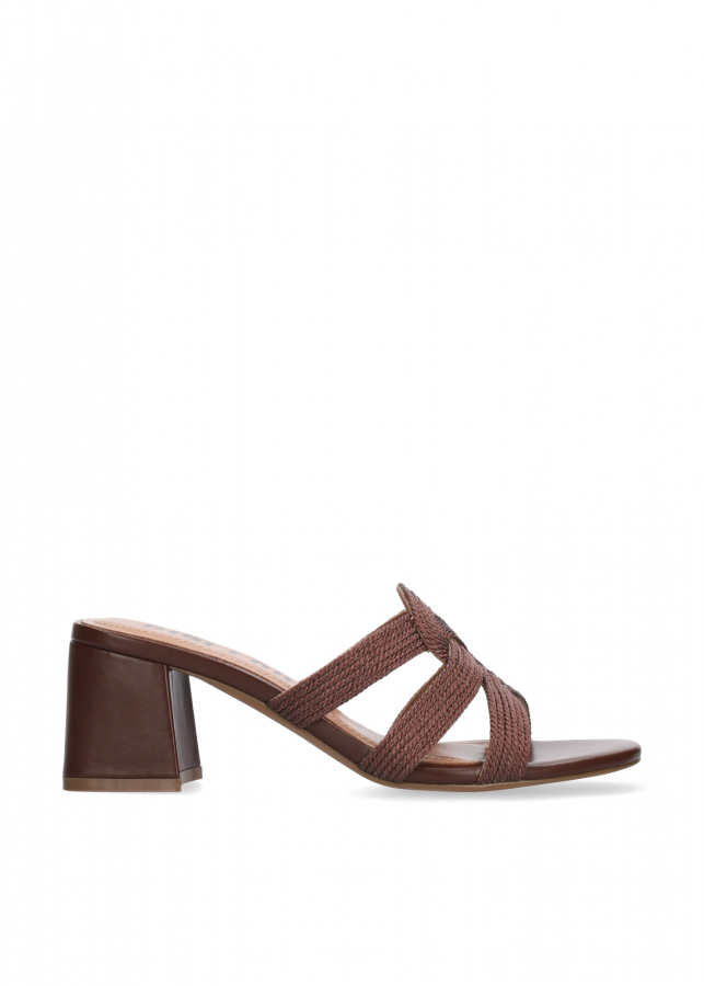 Sandalias Tacon BIBI LOU Mod.851Z94HG marron