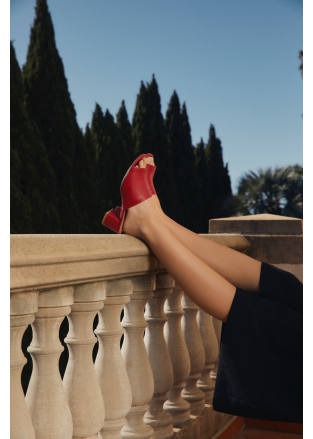 BIBI LOU Heeled sandals Mod. 500Z10VK carmin