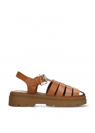 BIBI LOU Flat Sandals Mod. 602Z10AA tan