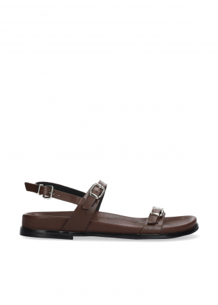 BIBI LOU Flat Sandals Mod. 907Z80CS dark brown