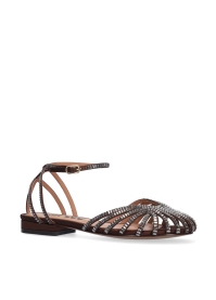 BIBI LOU Flat Sandals Mod. 559Z75VK dark brown