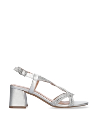BIBI LOU Heeled sandals Mod. 821Z94HG silver