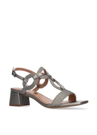 BIBI LOU Heeled sandals Mod. 856Z94HG gun metal