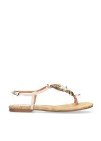 Sandalias Planas BIBI LOU Mod.709Z10VK off white