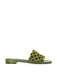 BIBI LOU Flat Sandals Mod. 626Z30VK olive green