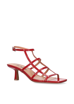 LINT HEELED SANDALS 55